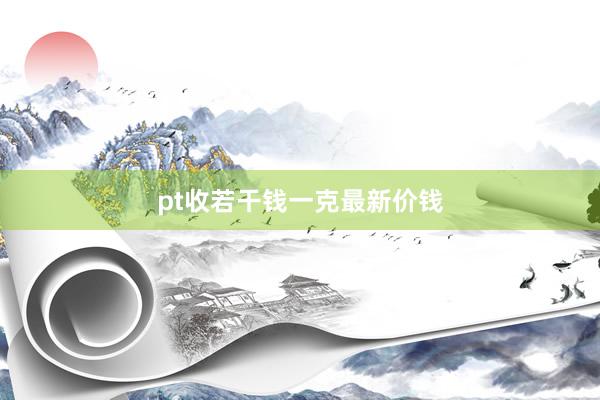 pt收若干钱一克最新价钱